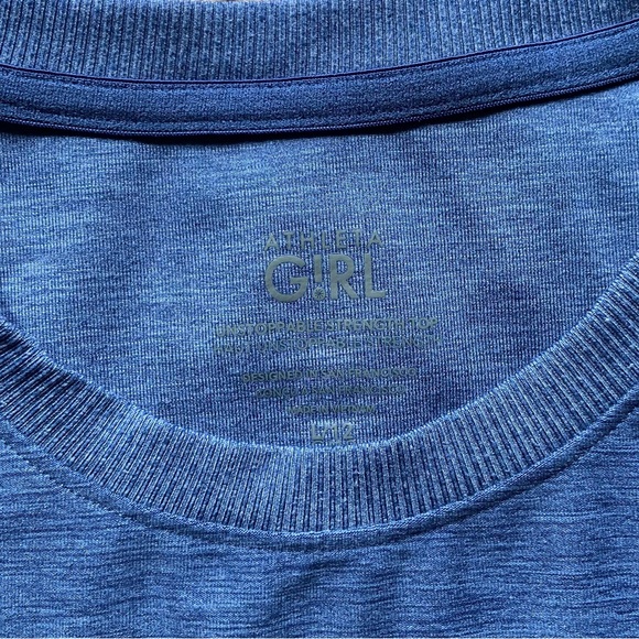ATHLETA Girl T-shirt with long sleeves size L (12) - Picture 6 of 6